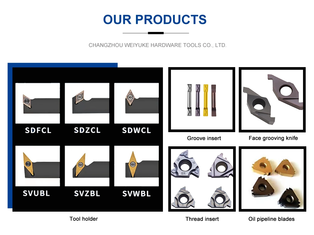 Wyk Hot Sale PCD Grinding Polycrystalline Diamond Tool High Speed Acrylic Polishing Knife in Stock for Sale Turning Insert Carbide Insert Threading Insert