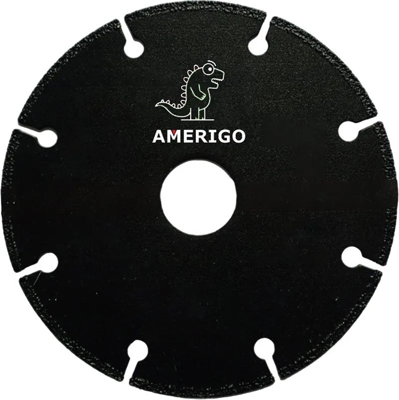 China Diamond Burrs Supply Vacuum Brazed Diamond Cutting Tools for Granite Diamond Metal Cutting Blade